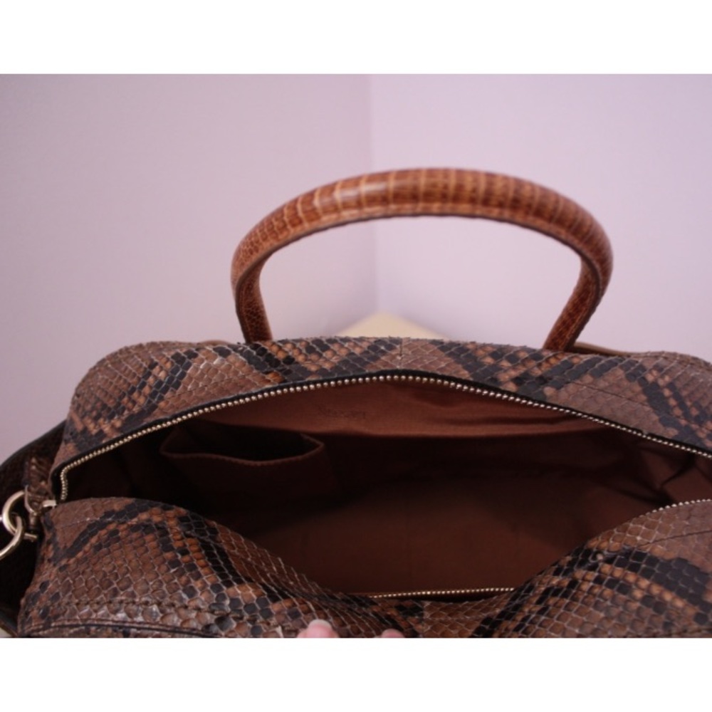 LANVIN python handbag - Picture 3 of 8
